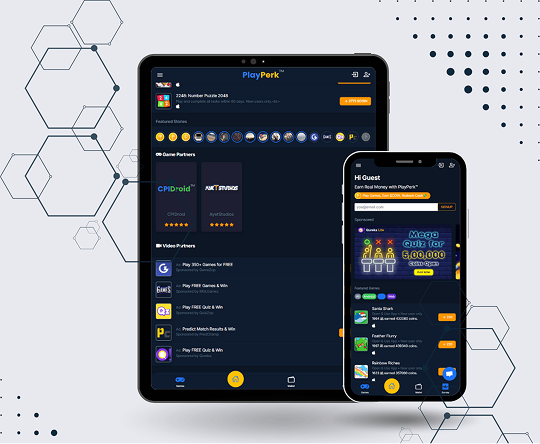 PlayPerk – Game-Based Rewards App